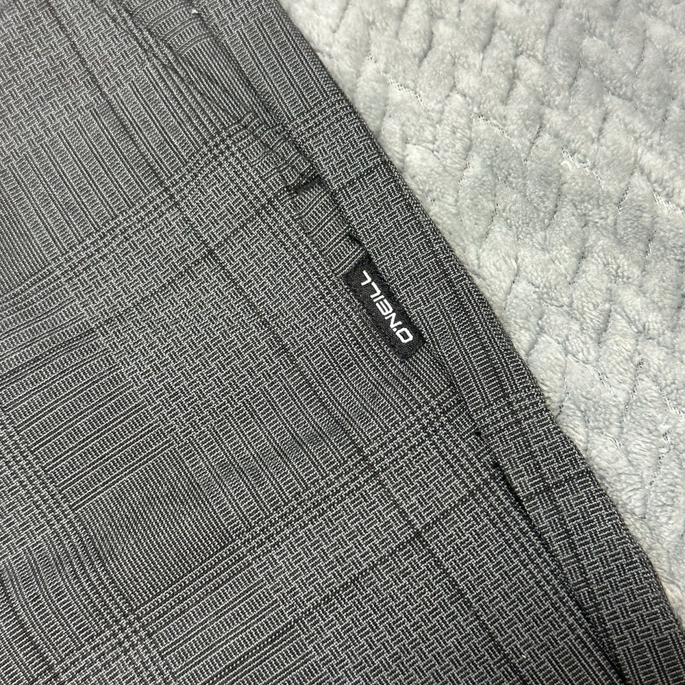 O'Neill Exec Shorts Mens 30 Relaxed Fit School Work Casual Plaid Below The Knee - Picture 10 of 12